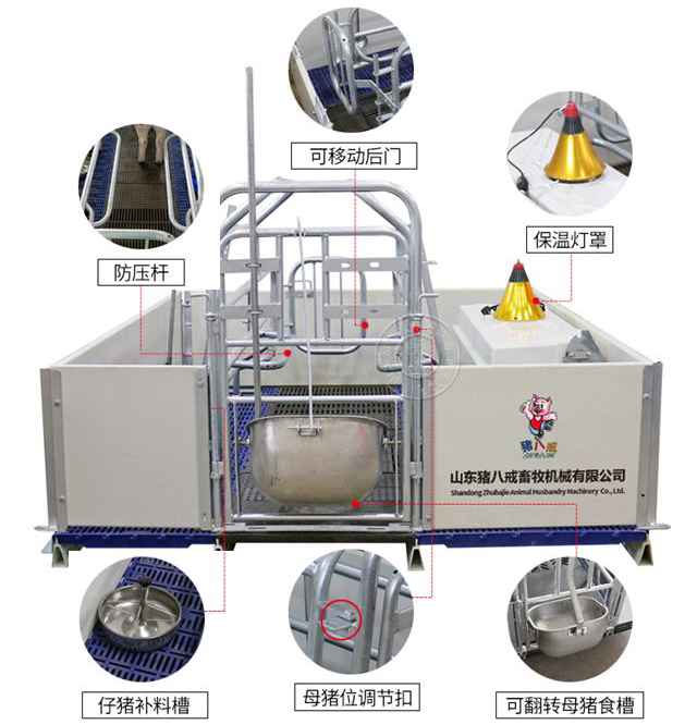 歐式母豬產(chǎn)床