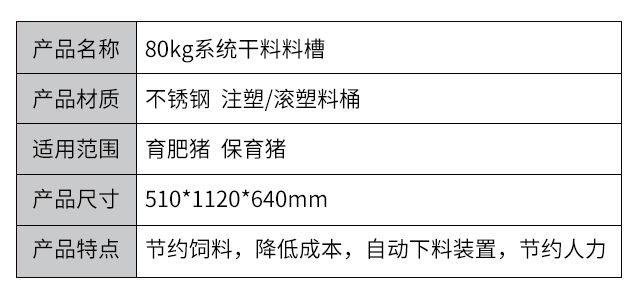 干式料槽