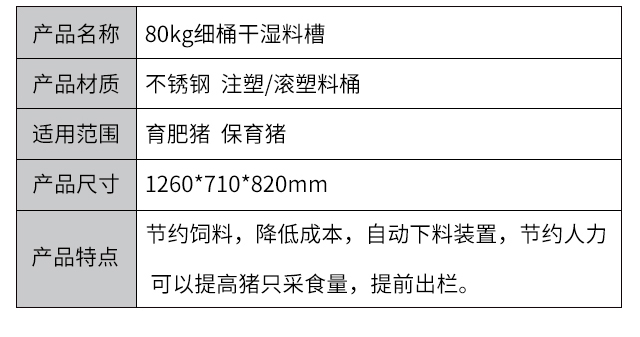 干濕料槽,豬用料槽,豬用干濕料槽